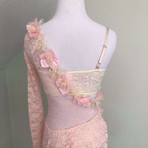 Weissman Lyrical dance costume dress large child - Picture 4 of 6